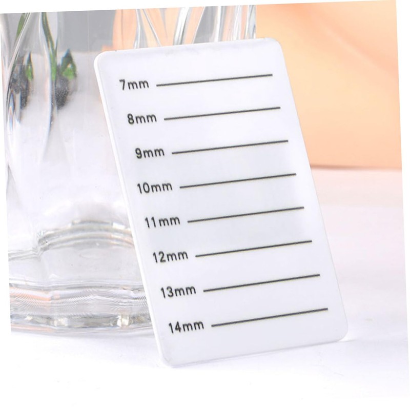 Baluue 4pcs Grafting Eyelash Tray Portable Acrylic Lash Extension Pallet