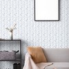 Rugreat Herringbone Peel and Stick Wallpaper Modern Stripe Contact Paper