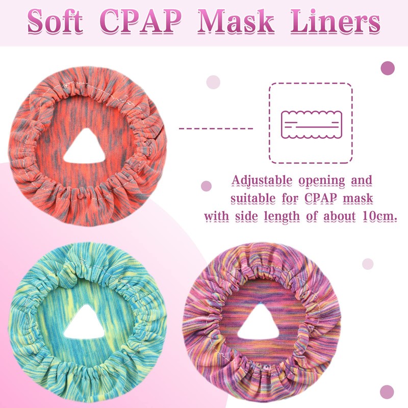 Tudomro 6 Pack Cpap Mask Liners for Full Face Cover,