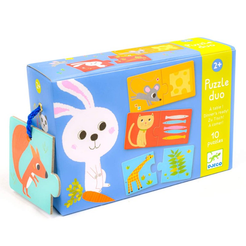 Puzzle duo table Djeco