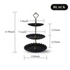 Wagoodter 3-Tier Dessert Stand Cupcake Stand Fruit Candy Display Table
