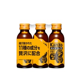 Kanzo Kowa Drink 3.4 fl oz (100 ml) x 3 Bottles