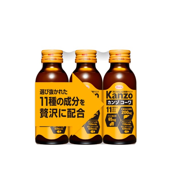 Kanzo Kowa Drink 3.4 fl oz (100 ml) x 3