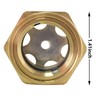 Air compressor Oil Sight Glass, 1 NPT Male Hex Head