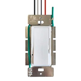 LED Fantasy 0-10V LED dimmer 500W Incandescent or 150W LED/CFL LED Panels ETL Listed Single Pole 110-120 VAC No Neutral Required