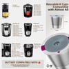 1 Pack Reusable K Cup Coffee Pods, Stainless Steel Refillable