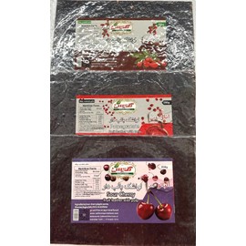 Goldis Lavashak Pomegranate, Sour Cherry and Barberry Fruit Leather with Pulp 3pack