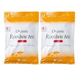 Tea Life Organic Rooibos Tea, 101 Pieces, 2 Bags, Non-Caffeinated, Organic JAS Certified