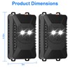 iMounTEK 2PCS Under Hood Ultrasonic Repellent Mice Cat Rodent Chaser