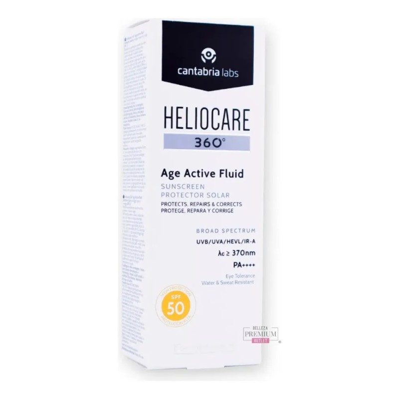 Protector Solar Heliocare 360 Age Activefluid Spf50 50ml