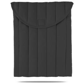 Puffy - Funda para portátil de 15 a 16 pulgadas, color negro, funda protectora de transporte para hombres y mujeres, bonita funda compatible con portátiles de 15 pulgadas y 16 pulgadas, para MacBook