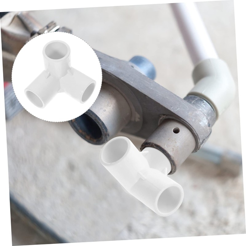 Uonlytech 10 Piezas codo de tubería de agua conector de