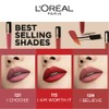 L’Oréal Paris Rouge Signature Liquid Lipstick, Matte, 140 Pink Red,