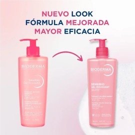 Bioderma Sensibio Gel Moussant, Gel Micelar Limpiador, 500ml