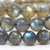Justinstones Natural A Grade Labradorite Gemstone 10mm Round Beads Stretch