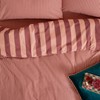furn. The Ultimate Stripe Pillowcase Pair (Raspberry Smoothie - 75x50cm)
