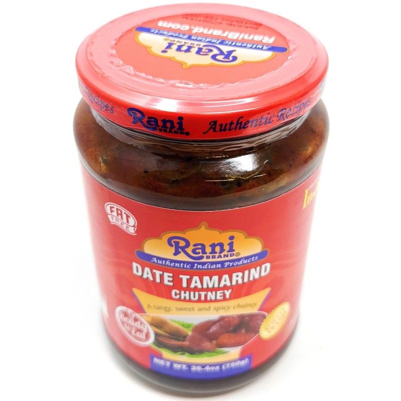 Rani Dates & Tamarind (Imli) Chutney 26.5oz (750g) Glass Jar