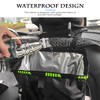 Fekey&JF Hanging Car Trash Can with Storage Pockets, Waterproof Leakproof