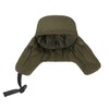 CLAPE Men's Waterproof Aviator Hat Windproof Trapper Hat Warm Winter