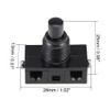 sourcing map Inline Foot Pedal Push Button Switch, UFO Type