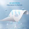 Reusable Whole House Spin Down Sediment Water Filter with Siliphos