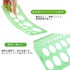 TerraShine Ruler Template Circular Ruler Drafting Ruler Set Oval Polygon