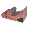 Petface Gingerbread Man Cardboard Scratcher Pack of 1, Brown