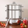 Juice Steamer Extractor, 11 Qt 304 Stainless Steel, Canning Steamer