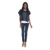 Diane Shortie Comb Out and Blow Out Cape, Black