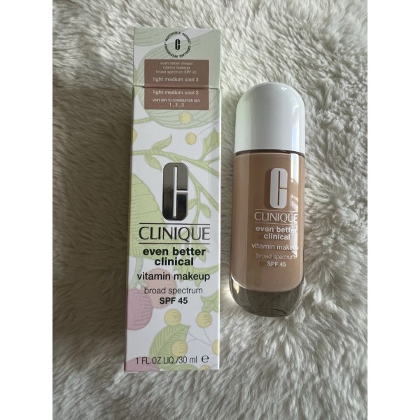Clinique Even Better Clinical Vitamin Makeup SPF 45 LIGHT MEDIUM