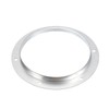 PATIKIL 8" Duct Connector Flange, Metal Straight Pipe Exhaust Flange