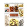 Felli Flip Tite Storage Container with Lid 4” RECTANGULAR Airtight