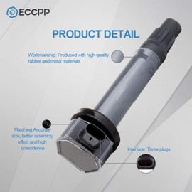 ECCPP - Juego de 4 bocinas de encendido para Dodge para Jeep de repuesto para UF-557 C1587 para transporte y reparación de viajes