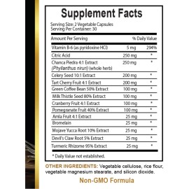 Pastillas Water Out Para Retención De Líquidos 60 Cápsulas