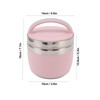 1.5L Vacuum Lunch Box 304 Stainless Steel Insulated Food Container