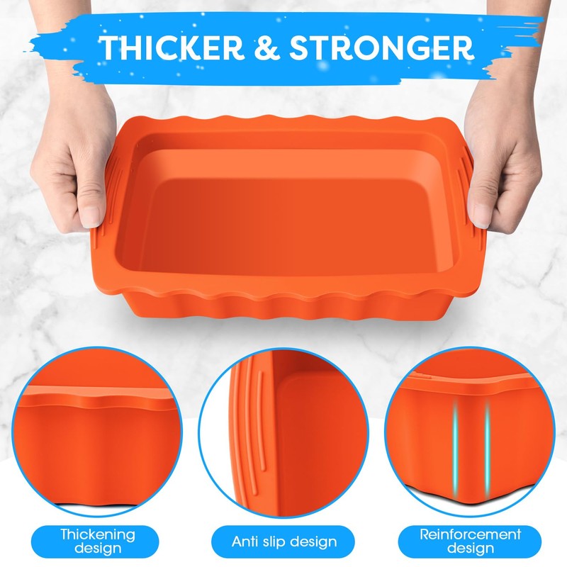 Haldane 5PC Extra Large Ice Block Mold 15LB Ice Cube
