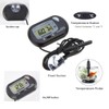 (2 Pack) LCD Fish Tank Aquarium Thermometer, T Tersely Digital