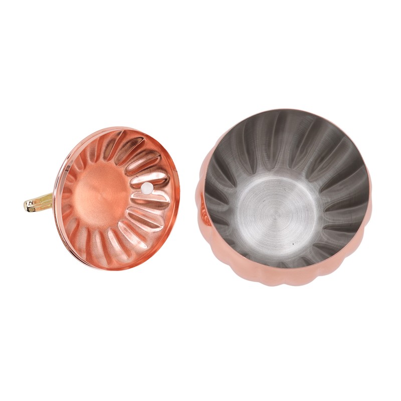 Pumpkin Wine Glass Pumpkin Shaped Stainless Steel Rose Gold Wine