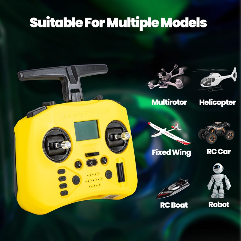 STARDRONE Radiomaster Pocket ELRS Remote Controller Portable Hall Gimbal EdgeTX