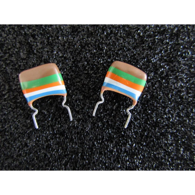 Mullard Tropical Fish Capacitor .015uF 15nF 15000pF 10% 630V Mullard