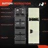 A-Premium Front Driver Side Master Power Window Switch Compatible with