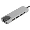 5 in 1 TypeC Hub to Hdmi Adapter 4K TypeC