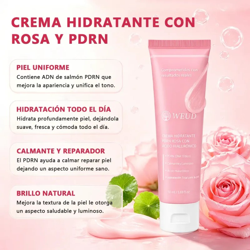 Rutina Facial Antiedad Weud Pdrn Salmón Rosa Péptidos 3pzs