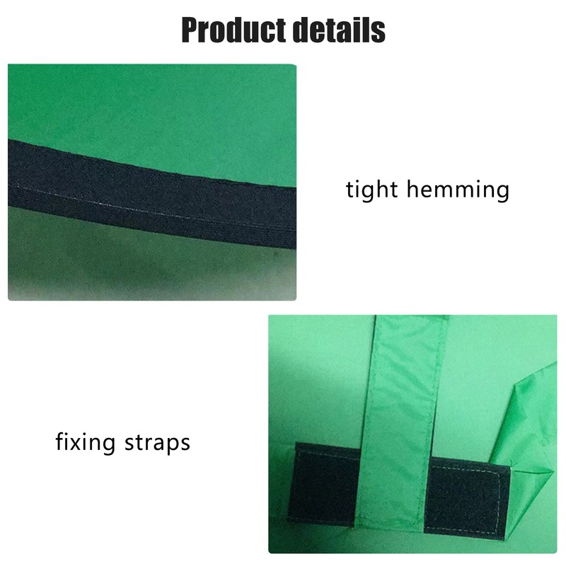 Blue Green 2 in 1 Background Screen Collapsible Portable Chromakey