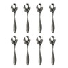 SuriNexCentrics Pack of 8 Tiny Stainless Steel Small Spoons for