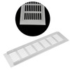 2 PCS 80 * 300mm Rectangle Silver Aluminum Alloy Mesh
