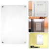 Operitacx Magnetic Board Acrylic Dry Wipe Clean for the Fridge