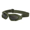 Voodoo Tactical Men's Sportac Goggle Glasses, Olive Green Frame with