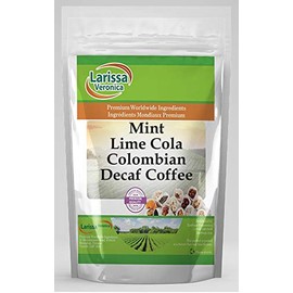 Mint Lime Cola Colombian Decaf Coffee (Gourmet, Naturally Flavored, Whole Coffee Beans) (4 oz, ZIN: 569029)