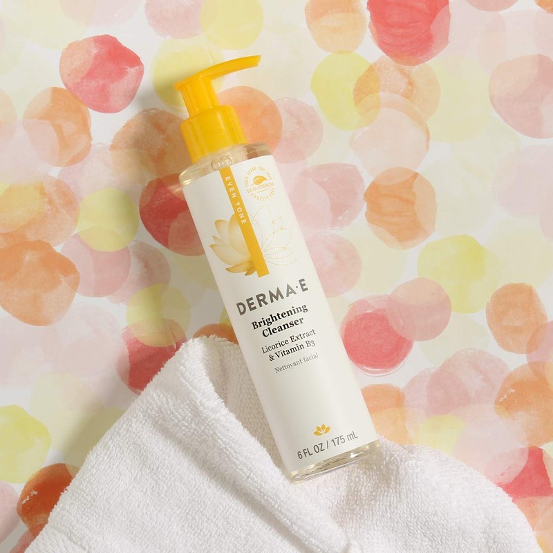 DERMA-E CLEANSER EVENLY RADIANT 6OZ (0603)